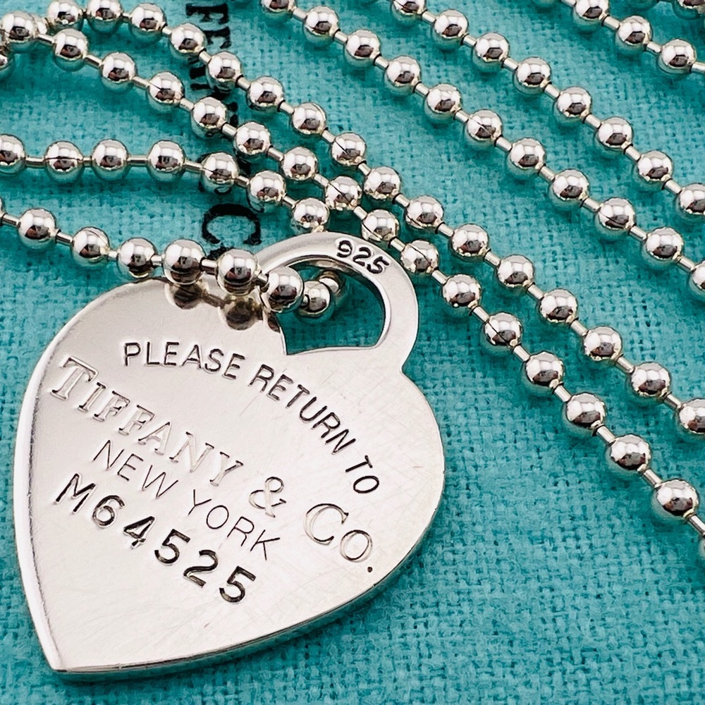 Return To Tiffany Heart Tag Necklace